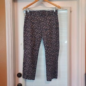 NWT Rafaella Leopard Print Capris